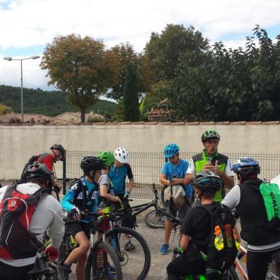 sortie vtt à Armissan mercredi 7 octobre 2015